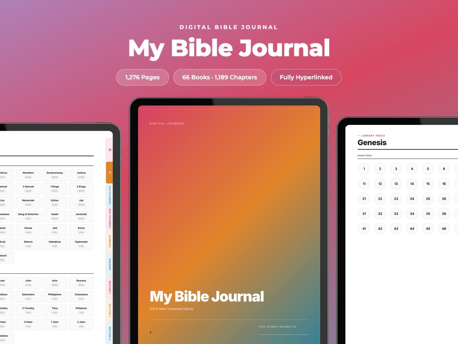 Digital Bible Journal product preview