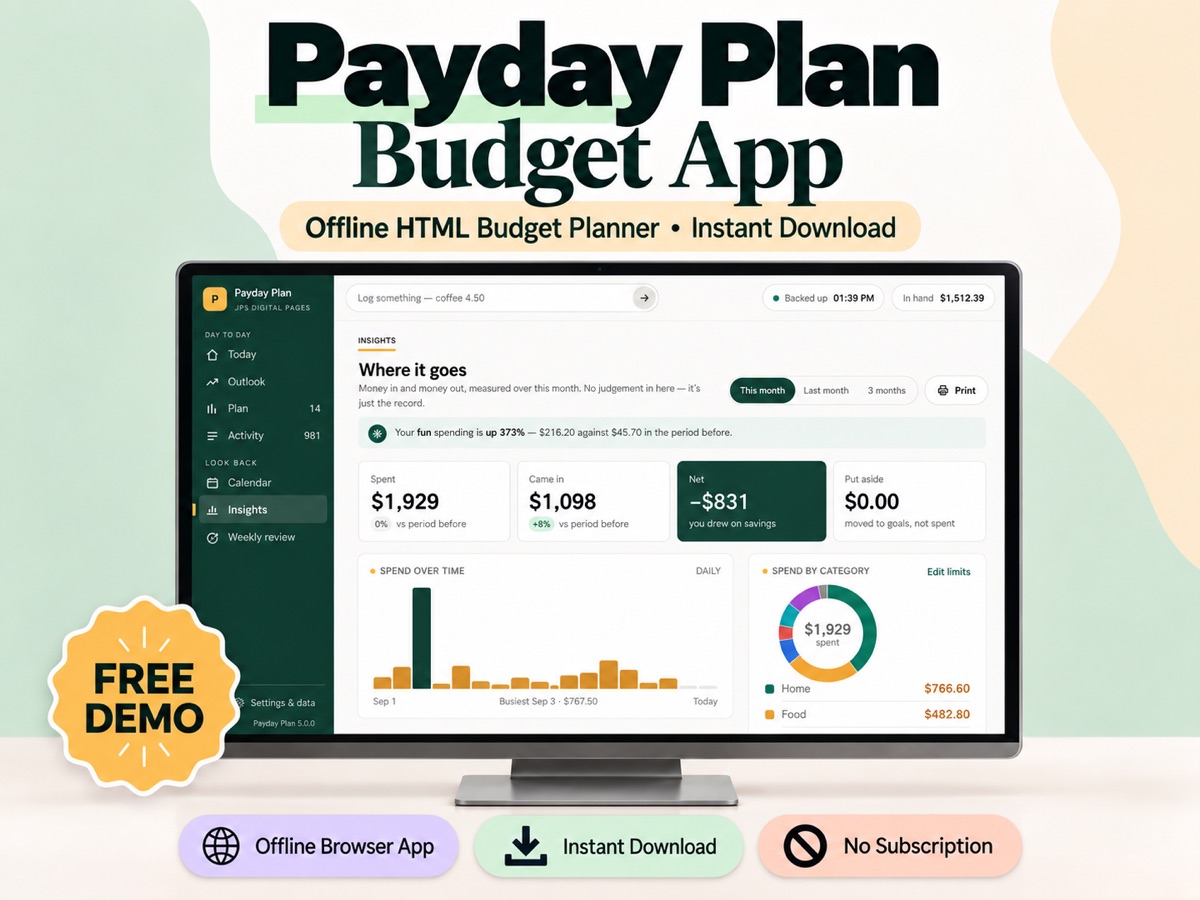Payday Plan product preview